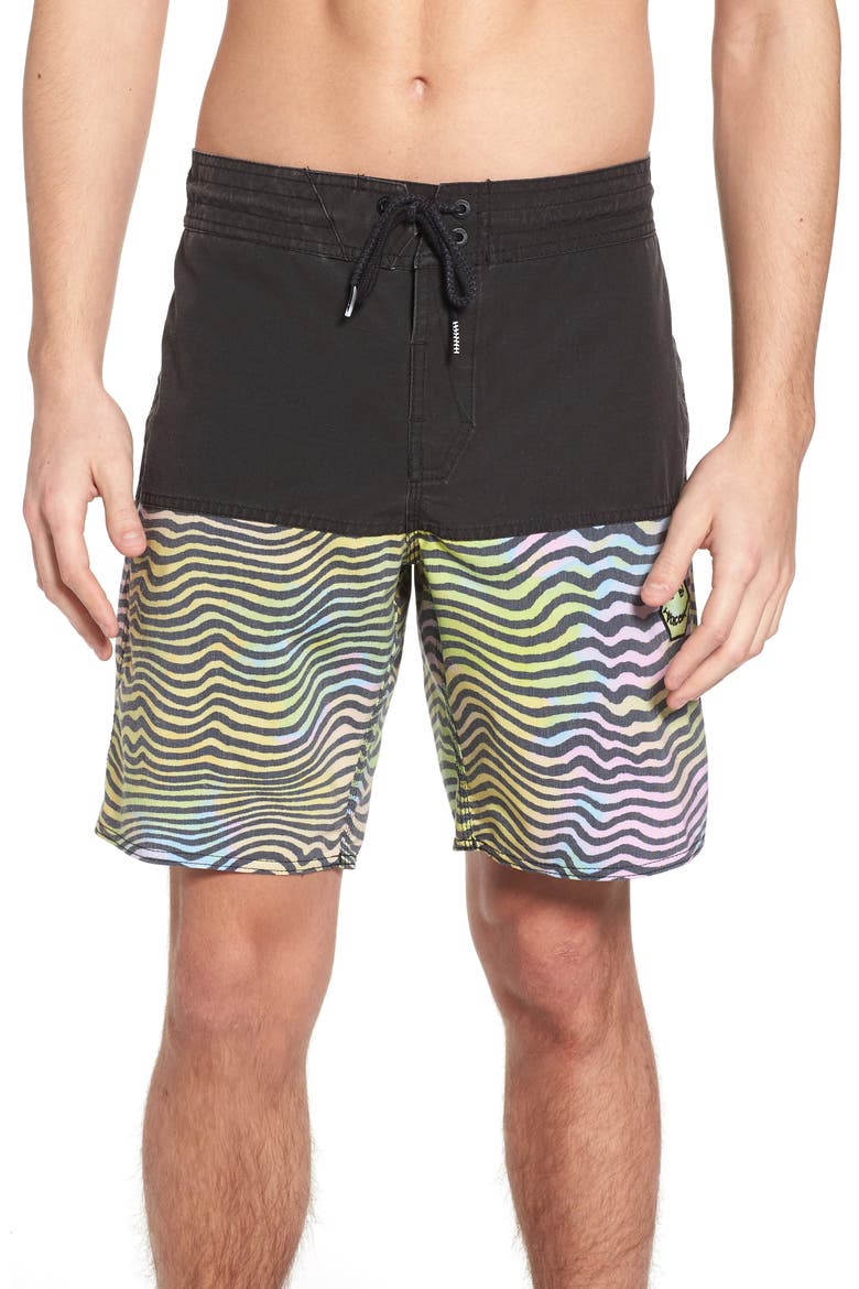 Vibes Half Stoney Board Shorts, Main, color, MULTI
