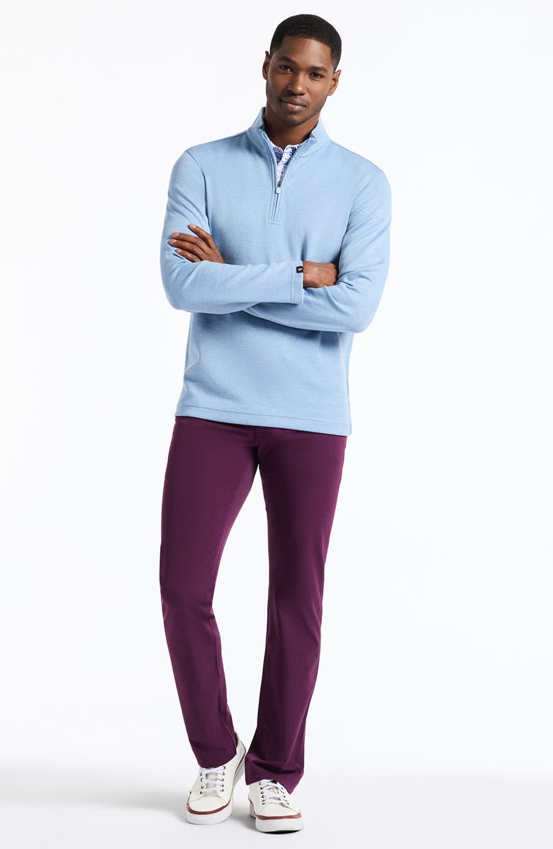 Robert Graham Grady Straight Leg Pants, Alternate, color, Berry