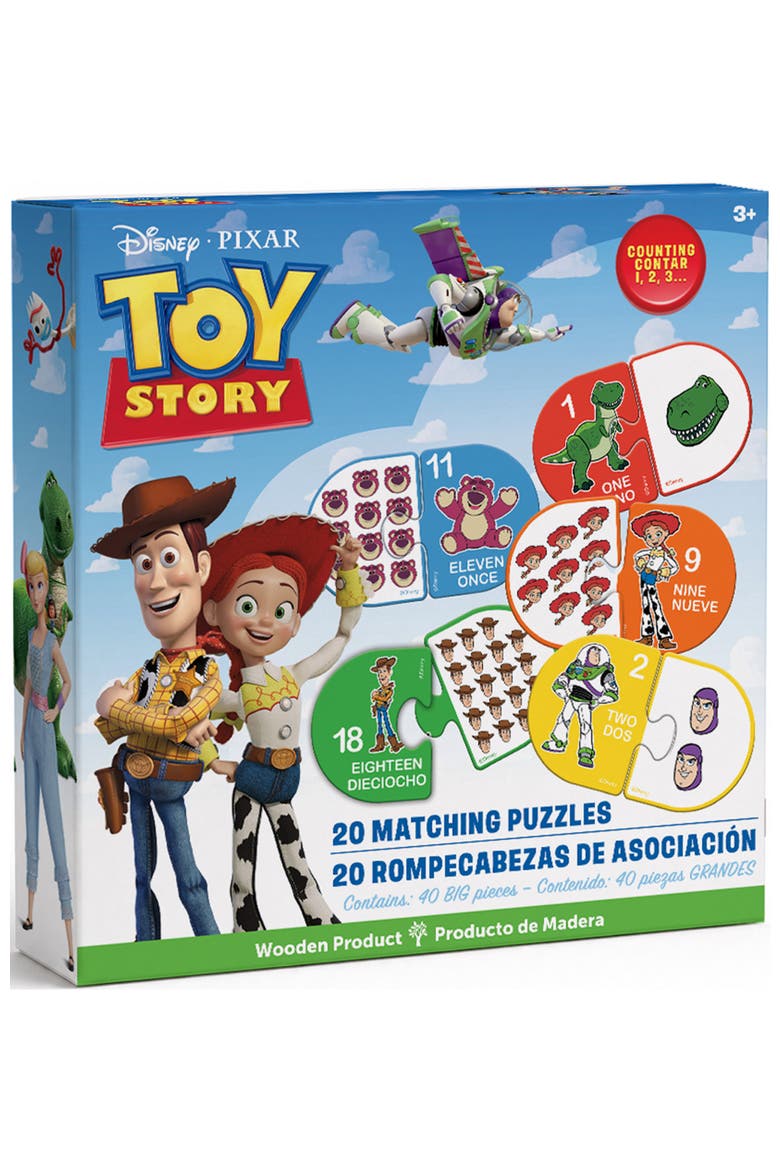 Disney Toy Story Matching Number Puzzles, Main, color, Multicolor