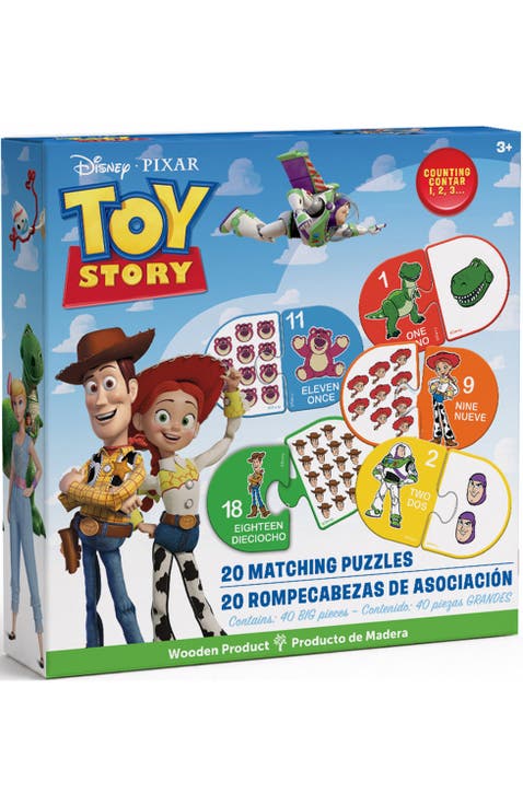 Disney Toy Story Matching Number Puzzles