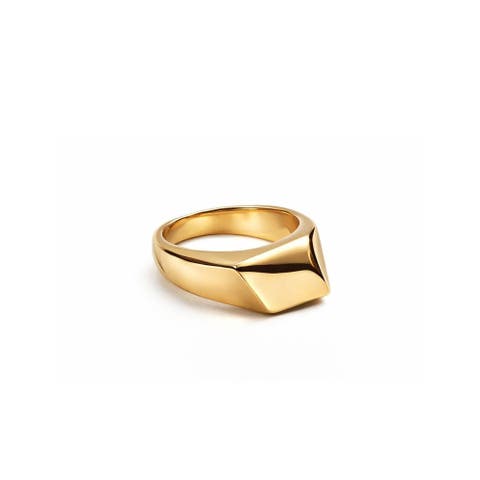 Eclipse Stainless Steel Chunky Ring