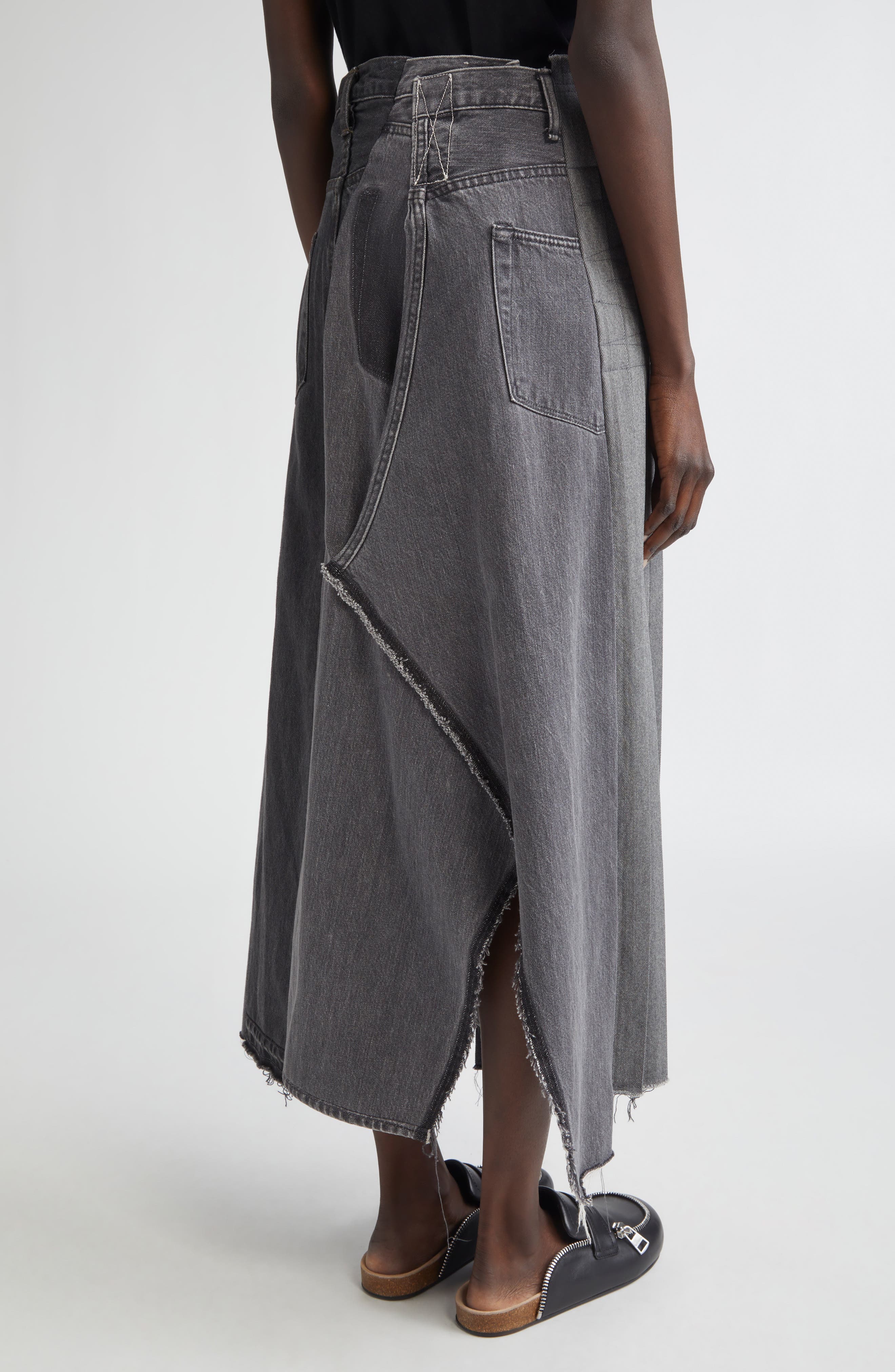 Remake Denim Mark VI Maxi Skirt - image 2