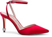 Nina Nasha Ankle Strap Pointed Toe Pump