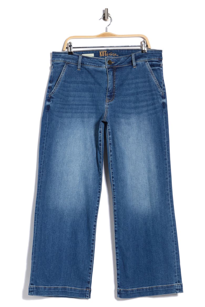 Jo High Waist Straight Leg Jeans, Main, color, SEA HOLLY