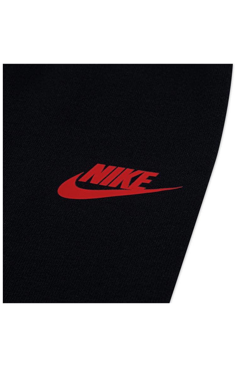 Kids' Colorblock Puffer Vest, Logo T-Shirt & Fleece Joggers Set, Alternate, color, 023BLACK