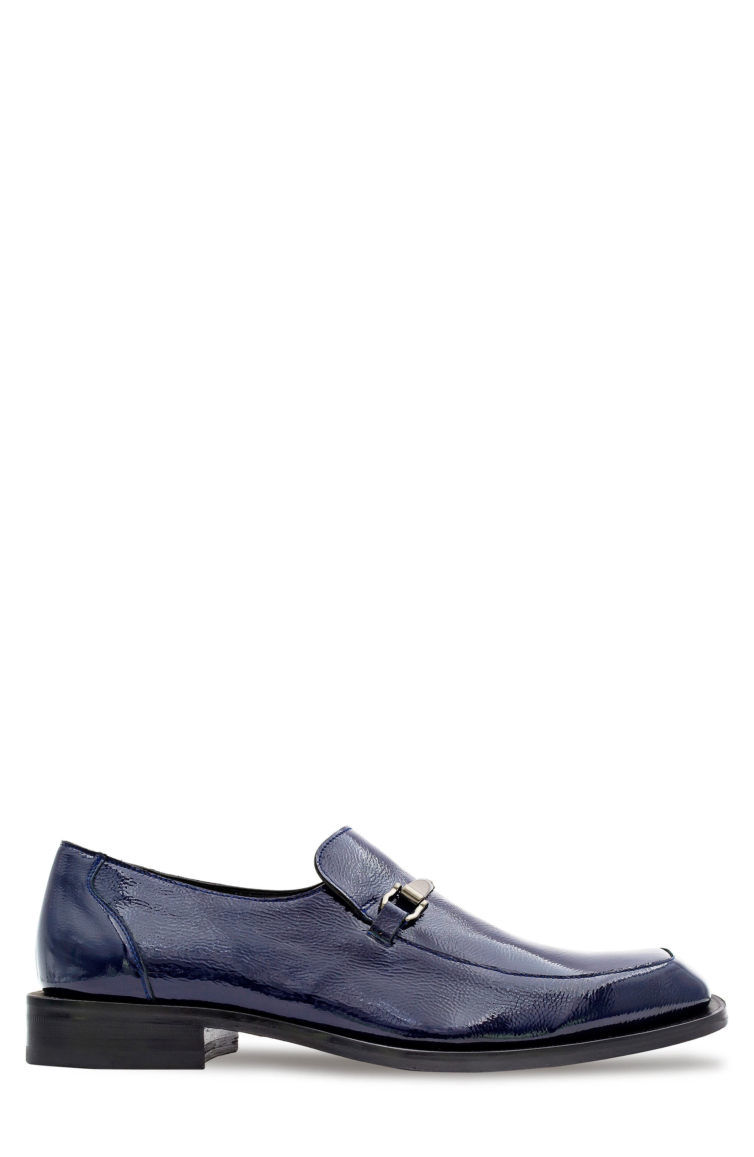 Accola Bit Loafer, Alternate, color, DARK BLUE