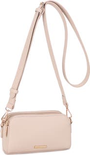 Mali + Lili Clara Small Faux Leather Crossbody Bag