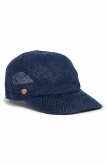 Packable Pointelle Knit Baseball Cap