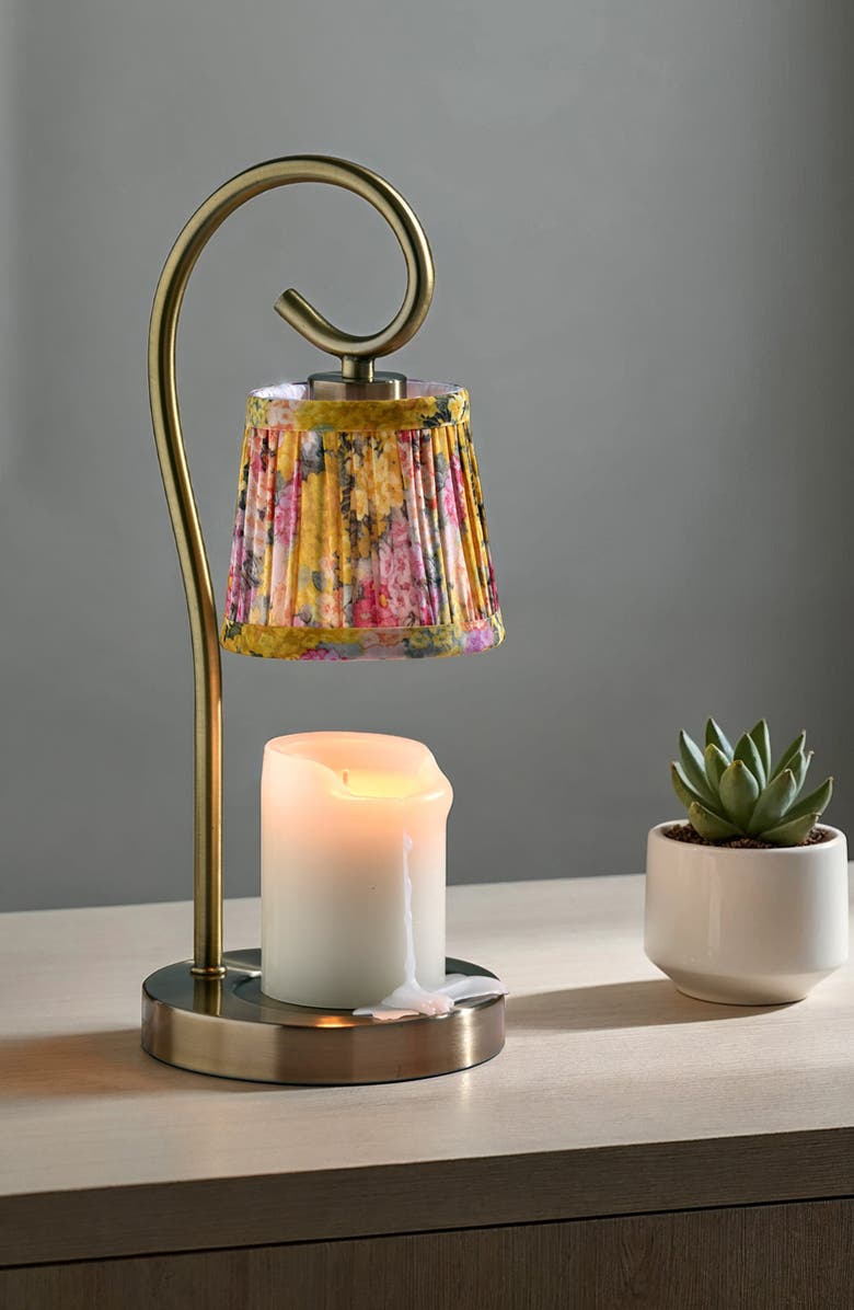 ADESSO LIGHTING Perry Candle Warmer Lamp, Alternate, color, Antique Brass
