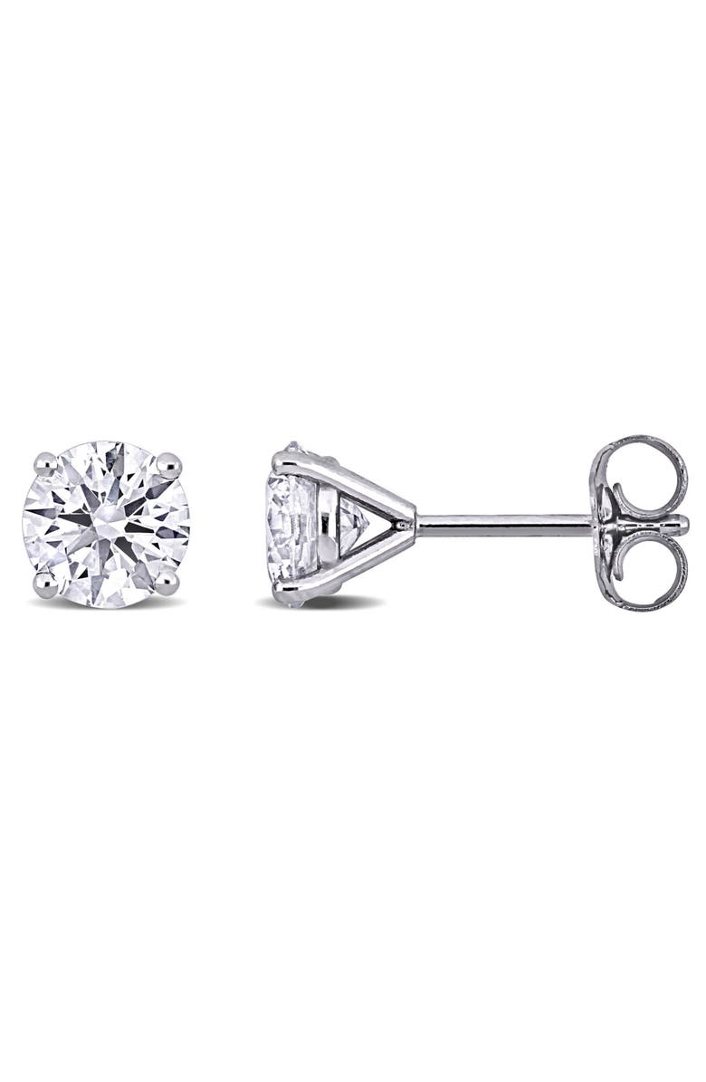 Julianna B. 1 1/2 CTW Lab-Grown Diamond Stud Earrings 14k, Main, color, White Gold