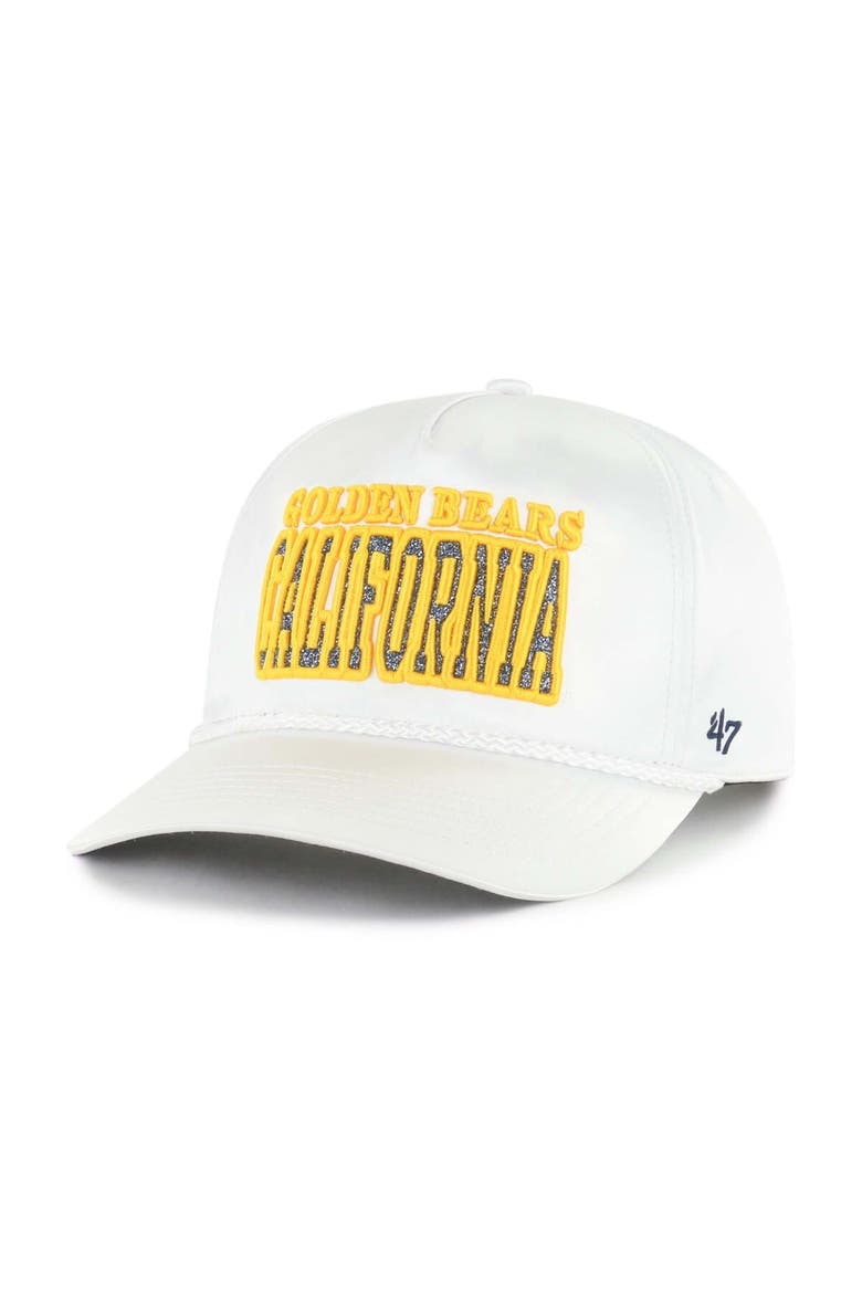 Women's '47 White Cal Bears Outspoken Hitch Adjustable Hat, Alternate, color, White