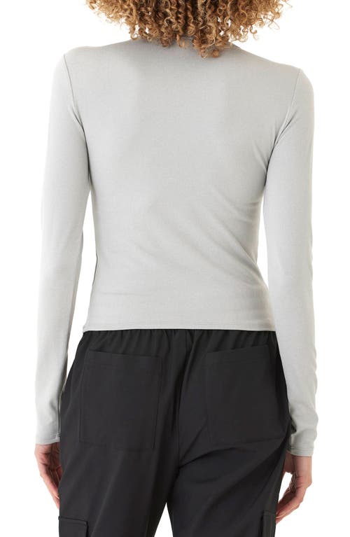 Threads 4 Thought Alice Luxe Jersey T-shirt In Light Heather Grey