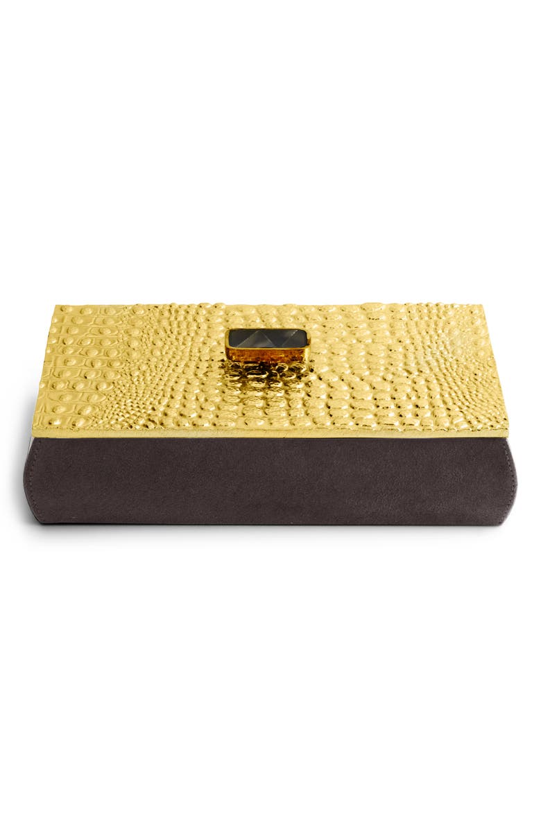 Michael Aram Safari Large Box, Main, color, Gold