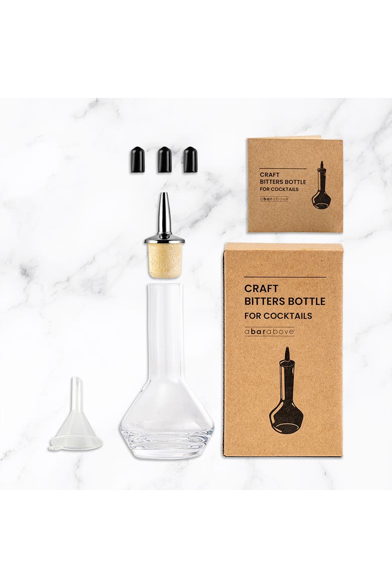 Bitters Bottle, 3.4 oz, Alternate, color, Glass