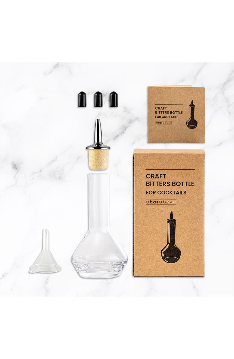 A Bar Above Bitters Bottle, 3.4 oz, Alternate, color, Glass