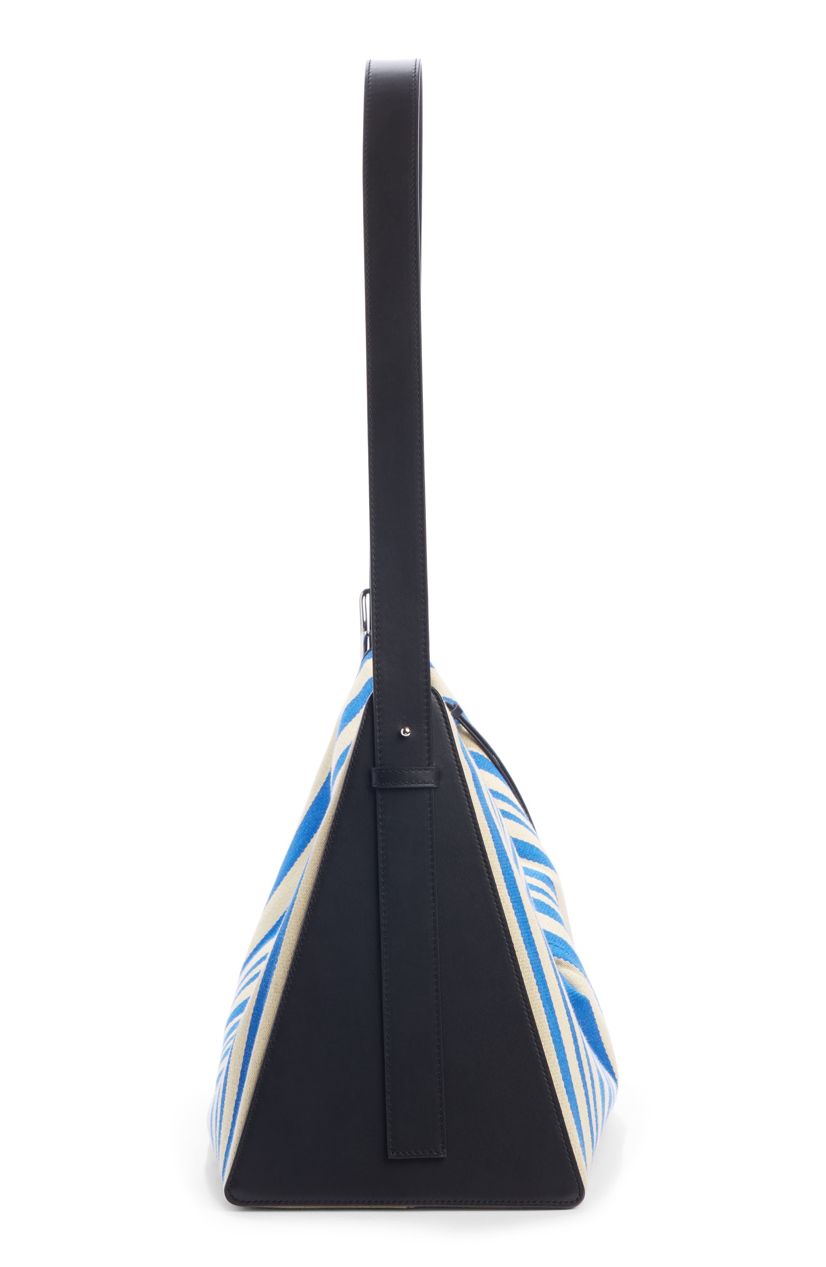 Loewe Berlingo Stripe Canvas Crossbody Bag, Alternate, color, 