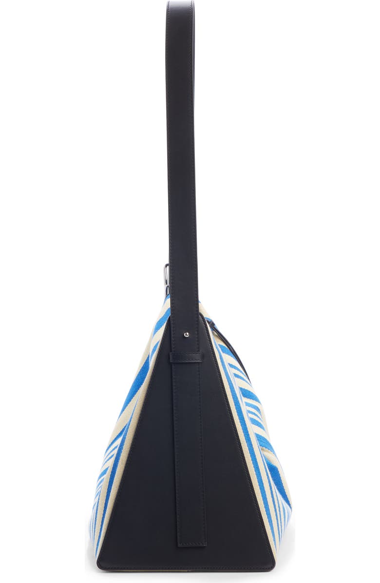 Loewe Berlingo Stripe Canvas Crossbody Bag, Alternate, color,