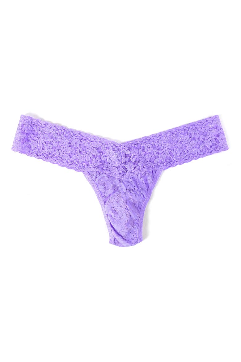 Low Rise Thong, Main, color, ELECTRIC ORCHID