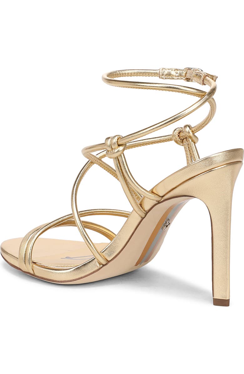 Sam Edelman Isadora Ankle Strap Sandal, Alternate, color, Amber Gold Se