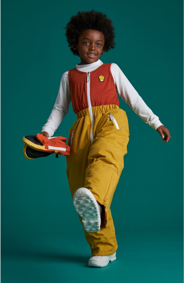 Roarsome Cub the Lion Ski Pants, Alternate, color, Yellow