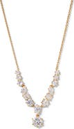 Nadri Beatrix Mixed Cubic Zirconia Frontal Necklace