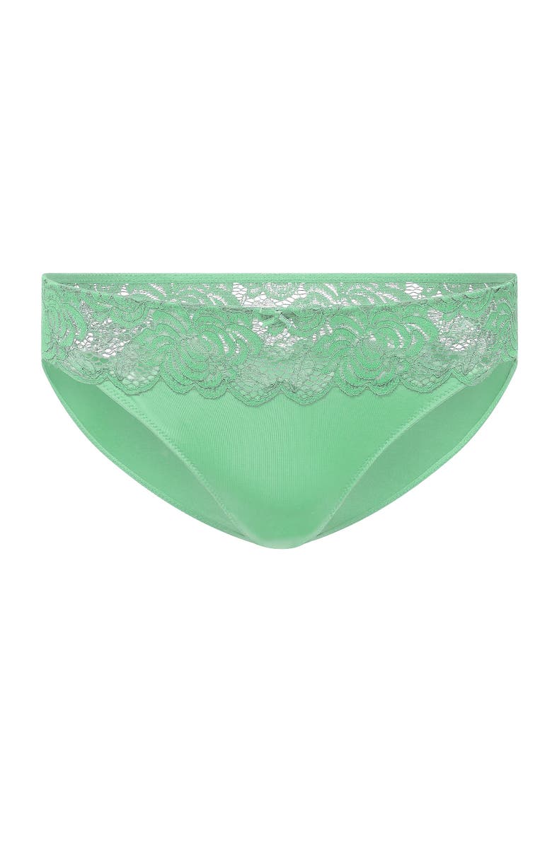 Adore Me Livi Cheeky Panties, Alternate, color, Light Green