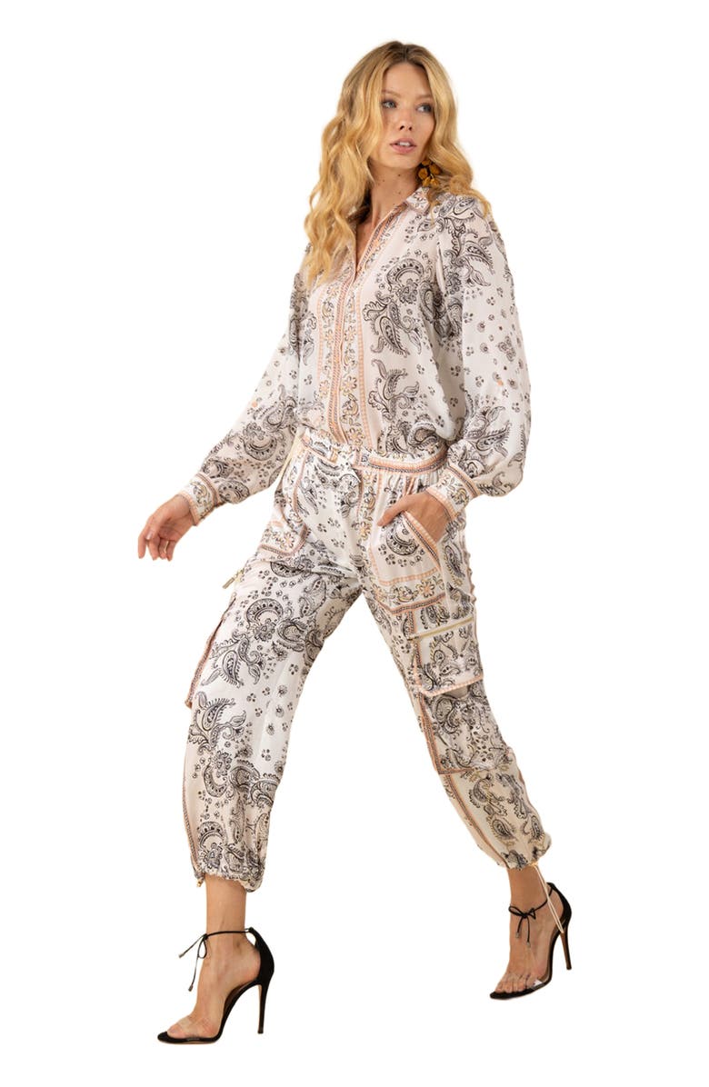 Hale Bob Rosalia Silk Top, Alternate, color, 