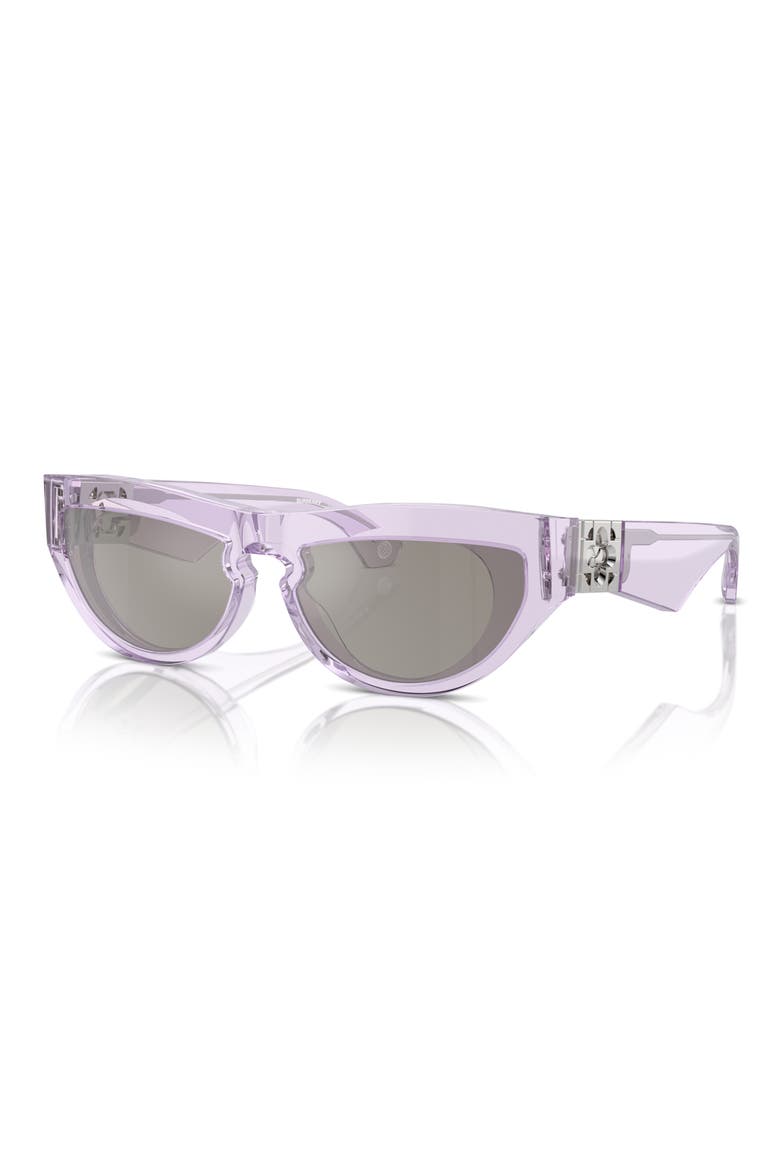 58mm Cat Eye Sunglasses, Alternate, color, VIOLET