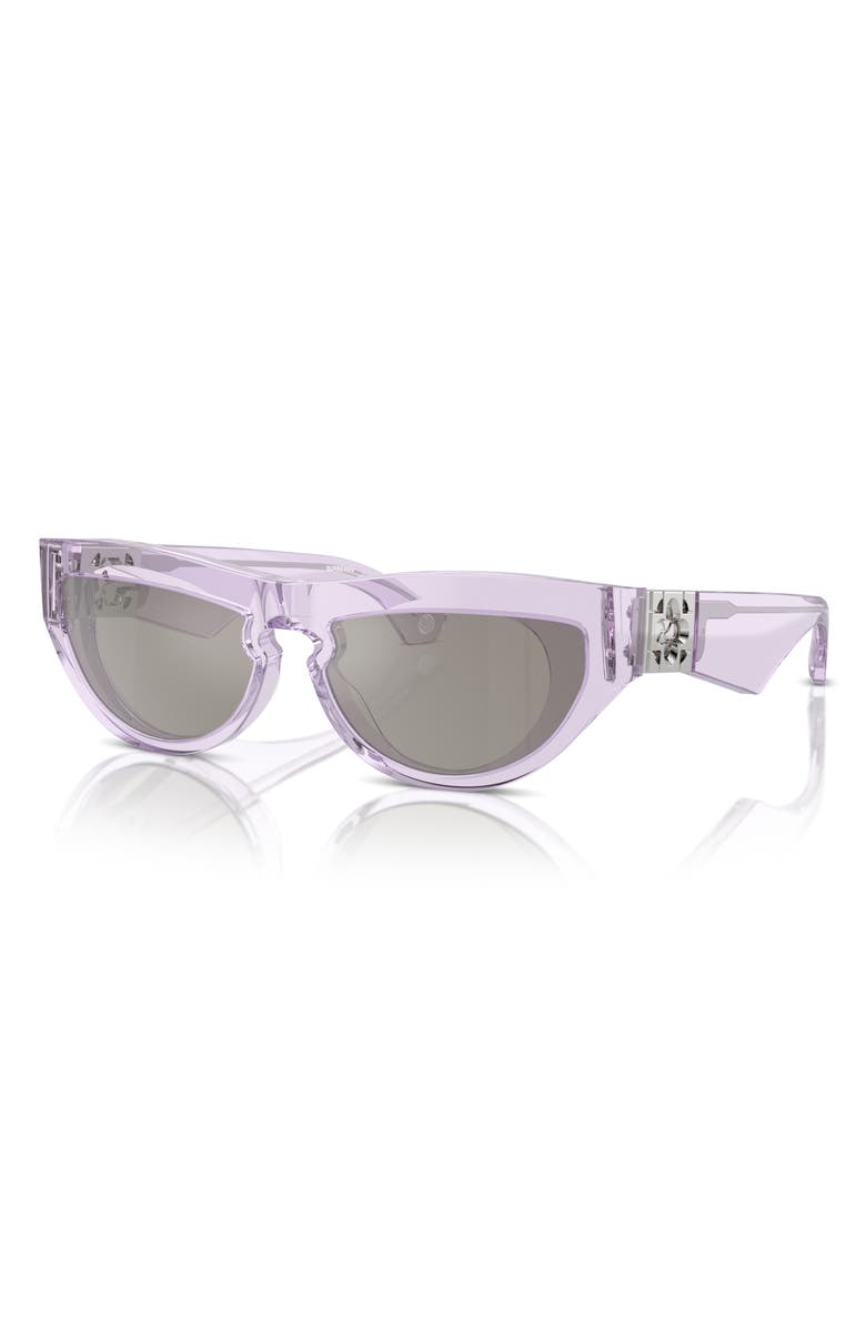 Burberry 58mm Cat Eye Sunglasses, Alternate, color, Violet