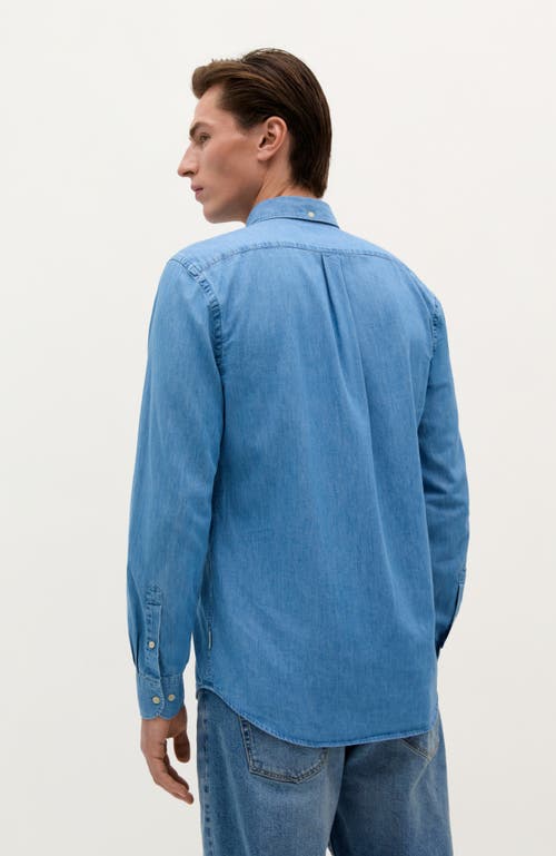 Scalpers Forest Denim Bd Shirt I In Blue