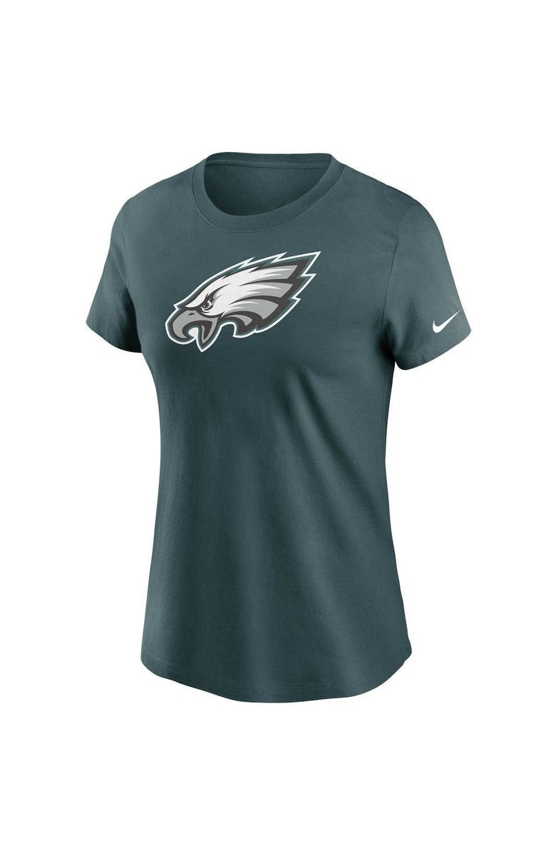 Nike Women's Nike Midnight Green Philadelphia Eagles Logo Essential T-Shirt, Alternate, color, 