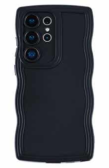 Auramma Black Wavy S24 Ultra Phone Case