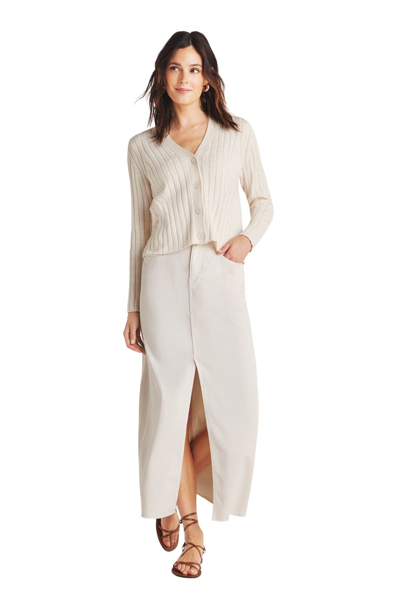 Splendid Kritzia Rib Cardigan, Alternate, color, 