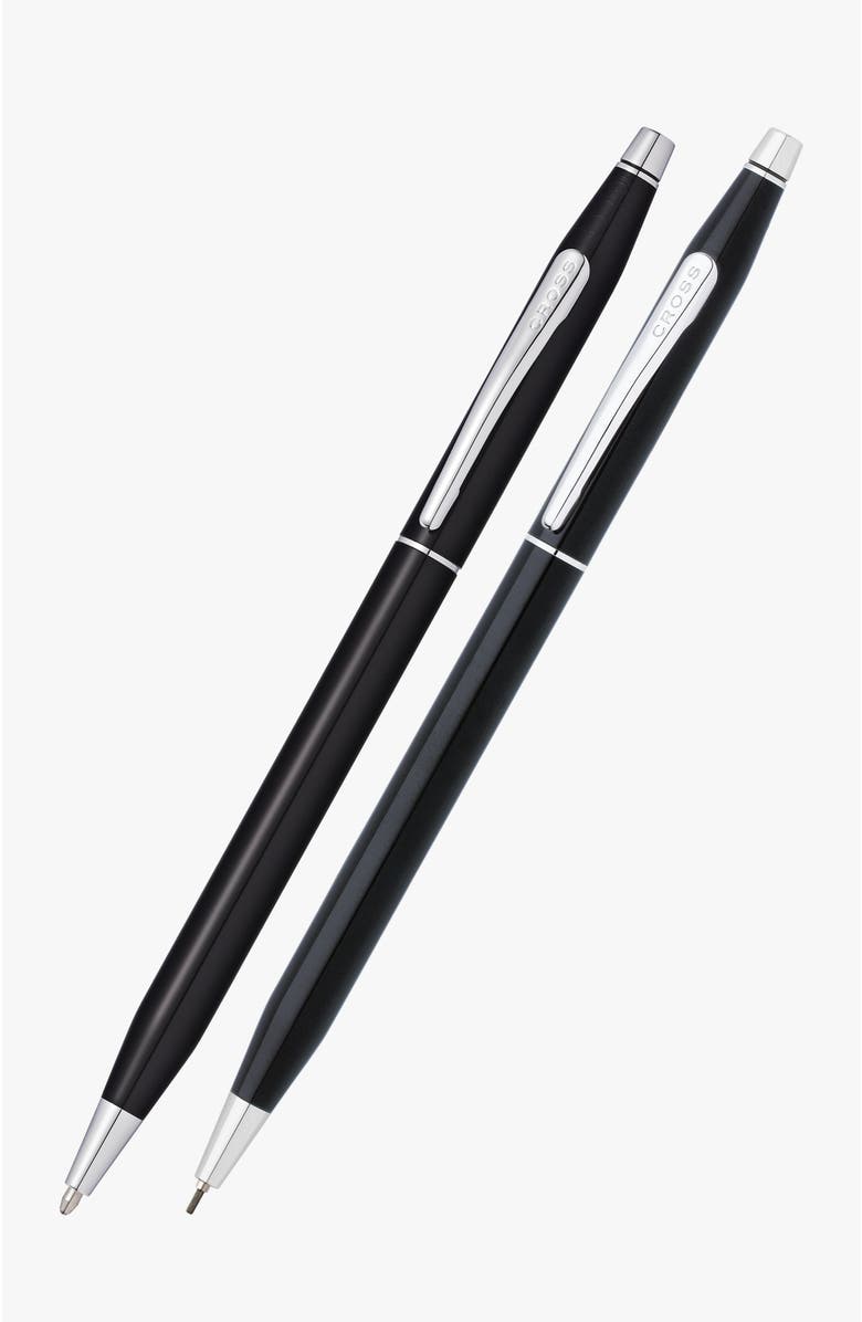 A.T. Cross Classic Century Pen and Pencil Set, Main, color, Black Lacquer