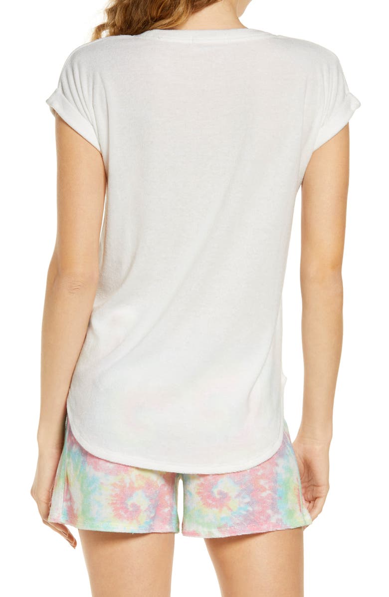 Emerson Road Love Tie Dye Short Pajamas, Alternate, color,