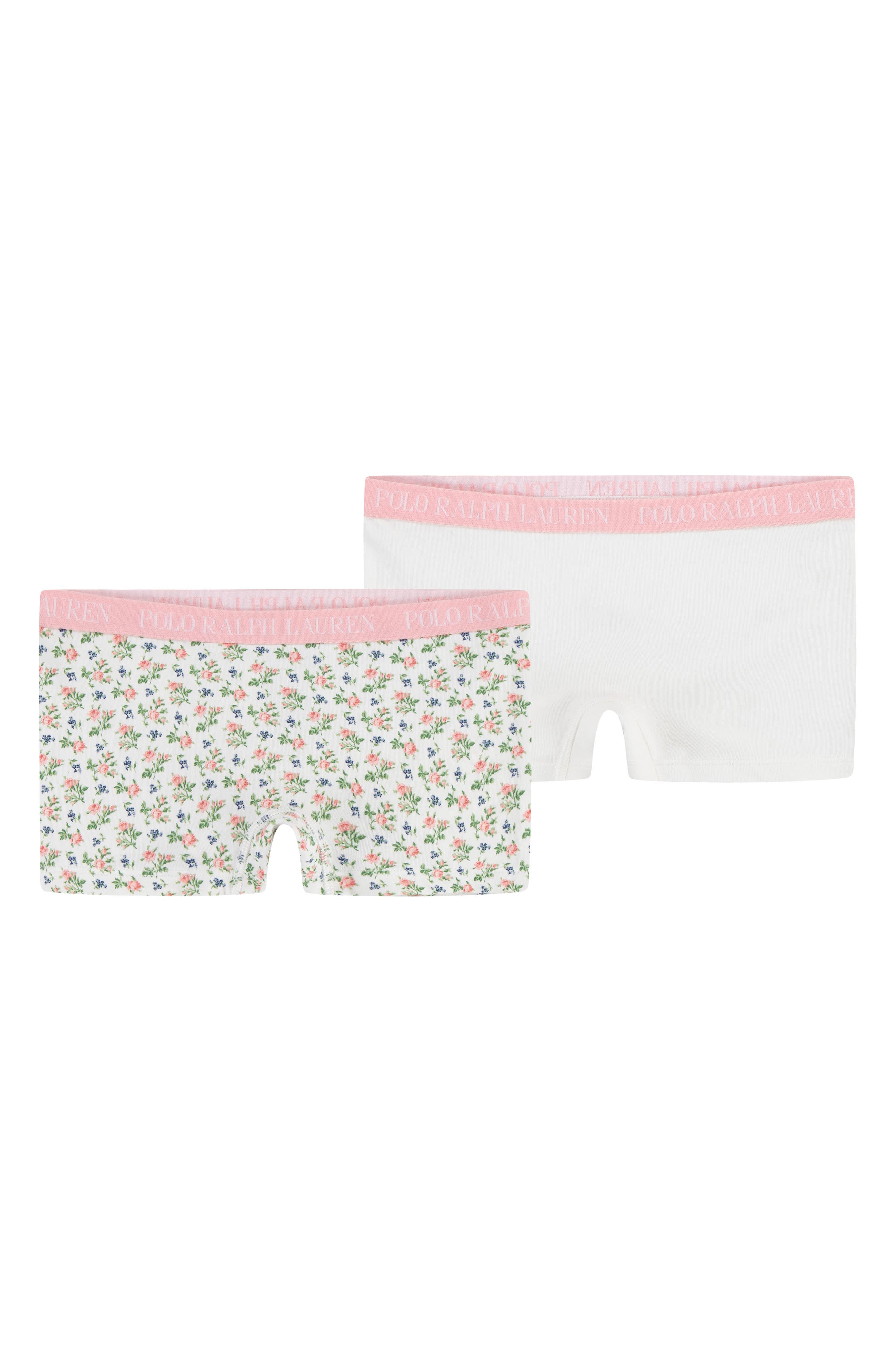 Ralph Lauren Kids' 3-Pack Rib Knit Boyshorts