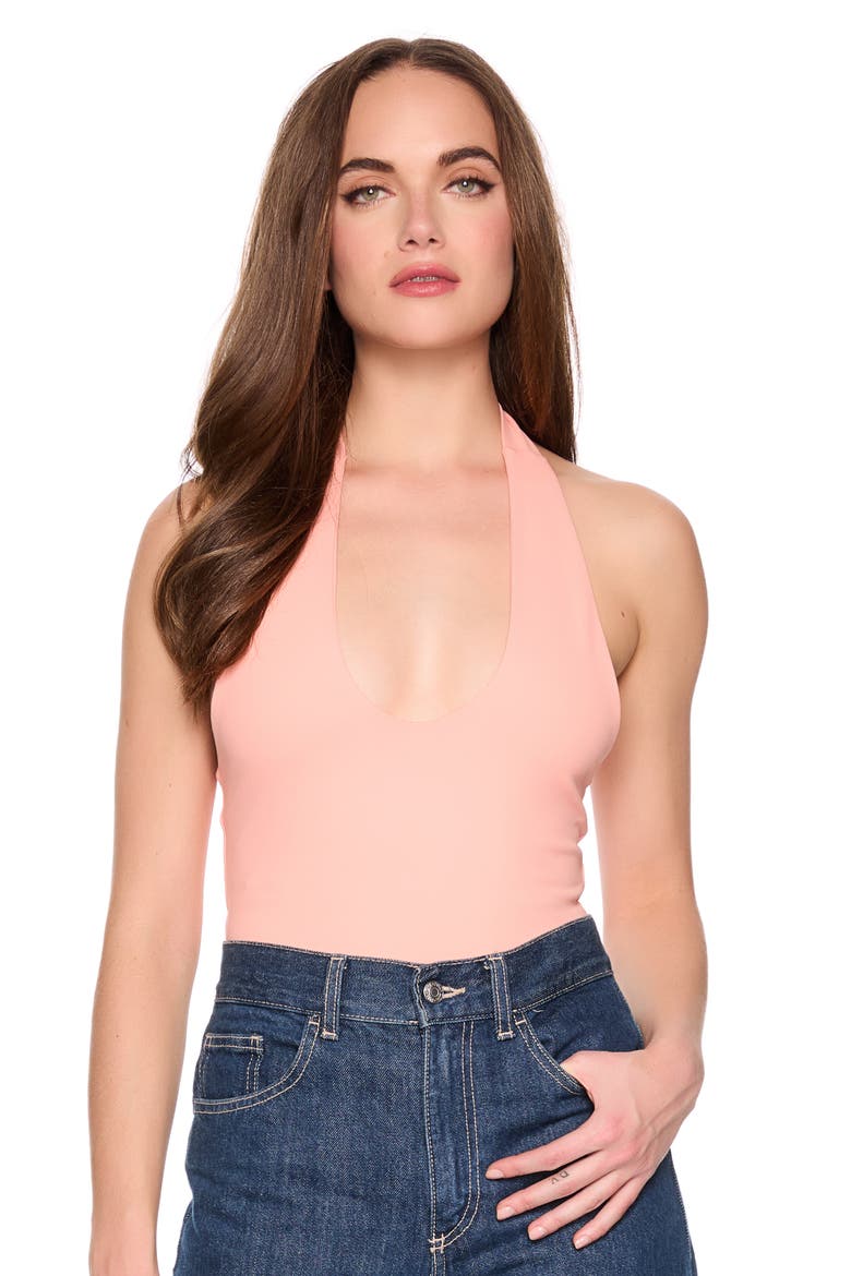 The Halter Tank, Alternate, color, CREAMSICLE
