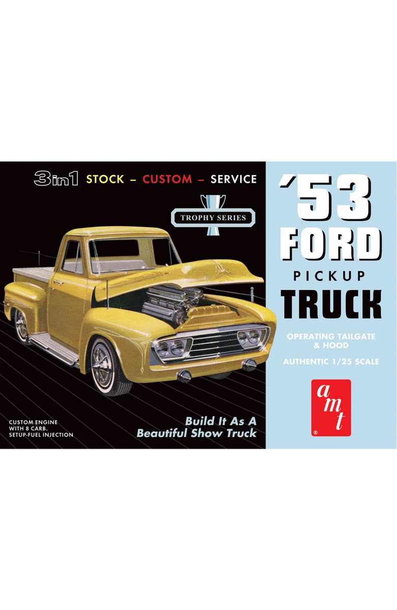 AMT XAMT 1953 Ford Pickup 125 Scale Model Kit, Main, color, Multicolored