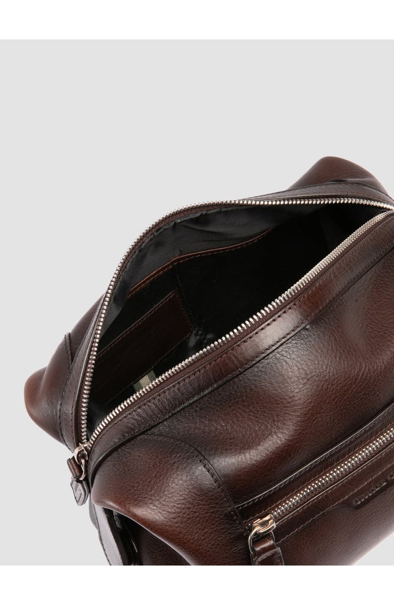 Officine Creative Jules Beauty Bag, Alternate, color, Brown