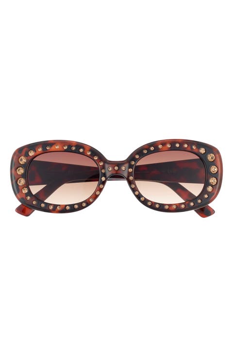 50mm Oval Sunglasses