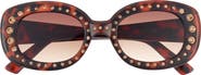 Kurt Geiger London 50mm Oval Sunglasses