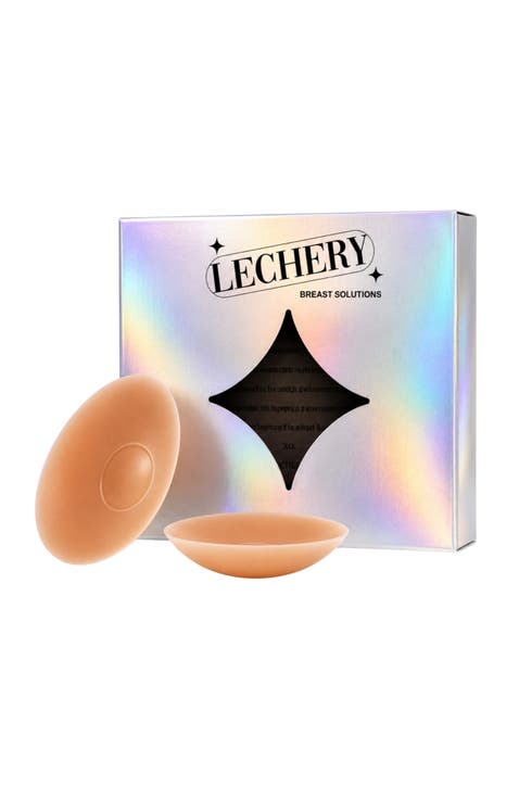 Edgestick Circle Adhesive-Free Center Reusable Silicone Nipple Covers