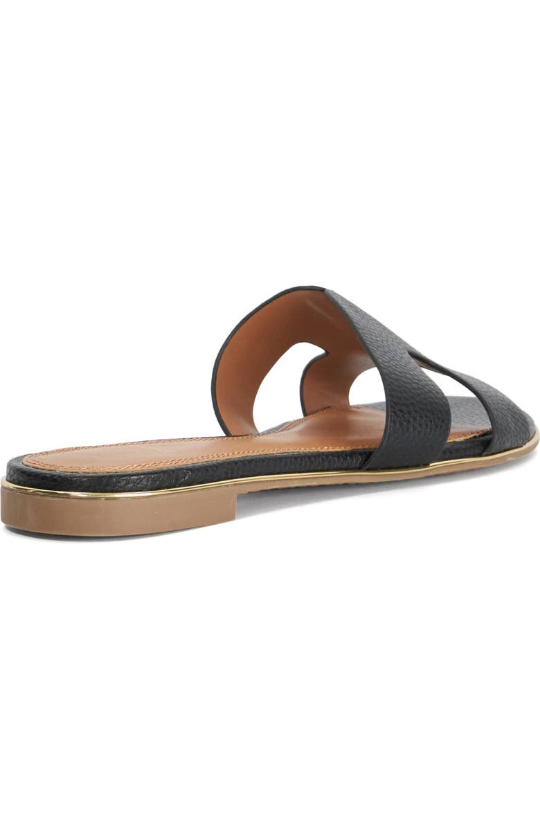 Dune London Ludlowss Faux Leather Slide Sandal, Alternate, color,