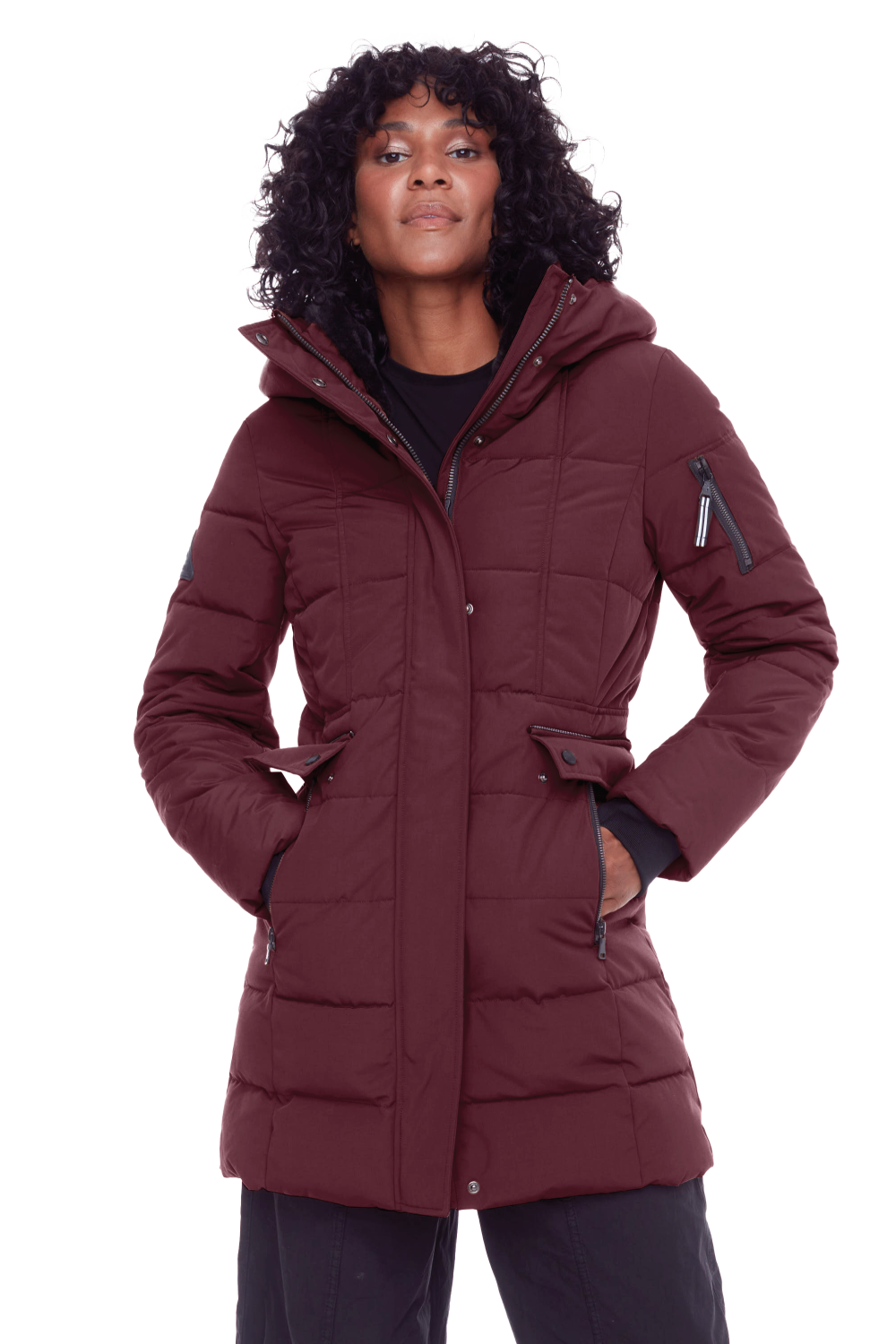 KOOTNEY - Vegan Down Mid-Length Parka Coat - image 3
