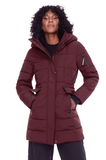 Alpine North KOOTNEY - Vegan Down Mid-Length Parka Coat | Nordstrom