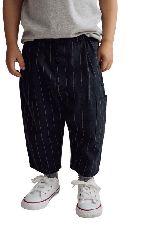 Next Kids' Stripe Balloon Pants In Blue