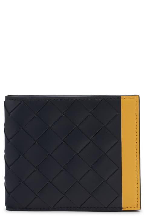 Intrecciato Leather Bifold Wallet