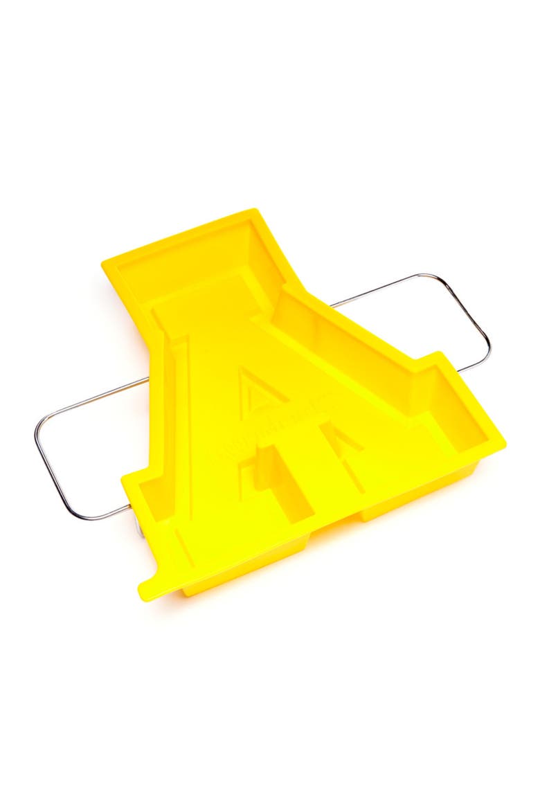 Appalachian State Cake Pan, Alternate, color, Yellow
