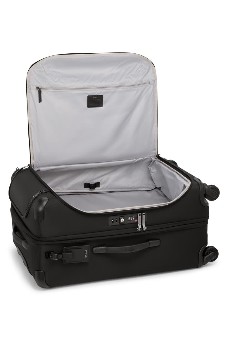 Voyageur Léger Large Dual Access Expandable Checked Luggage, Alternate, color, BLACK/ GUNMETAL