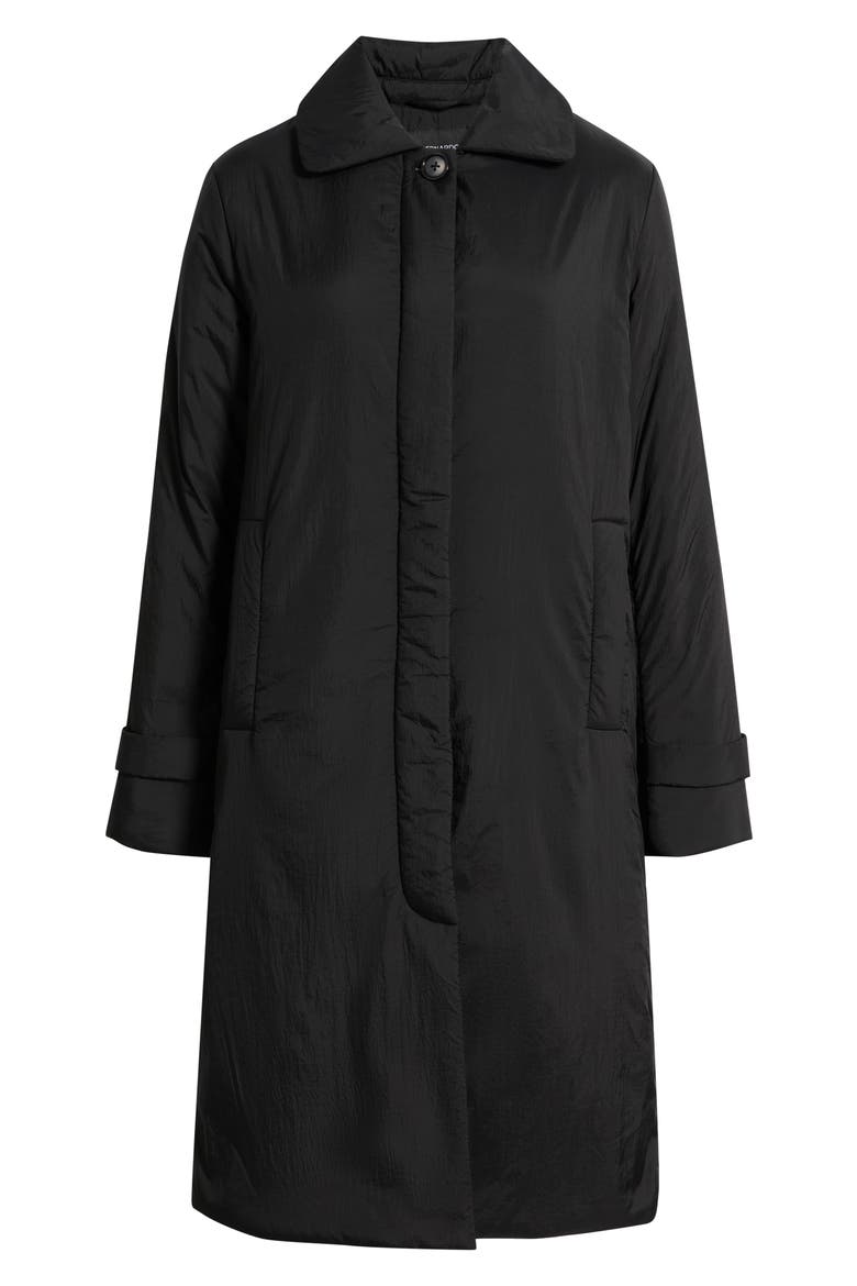 Long Liner Coat, Alternate, color, BLACK